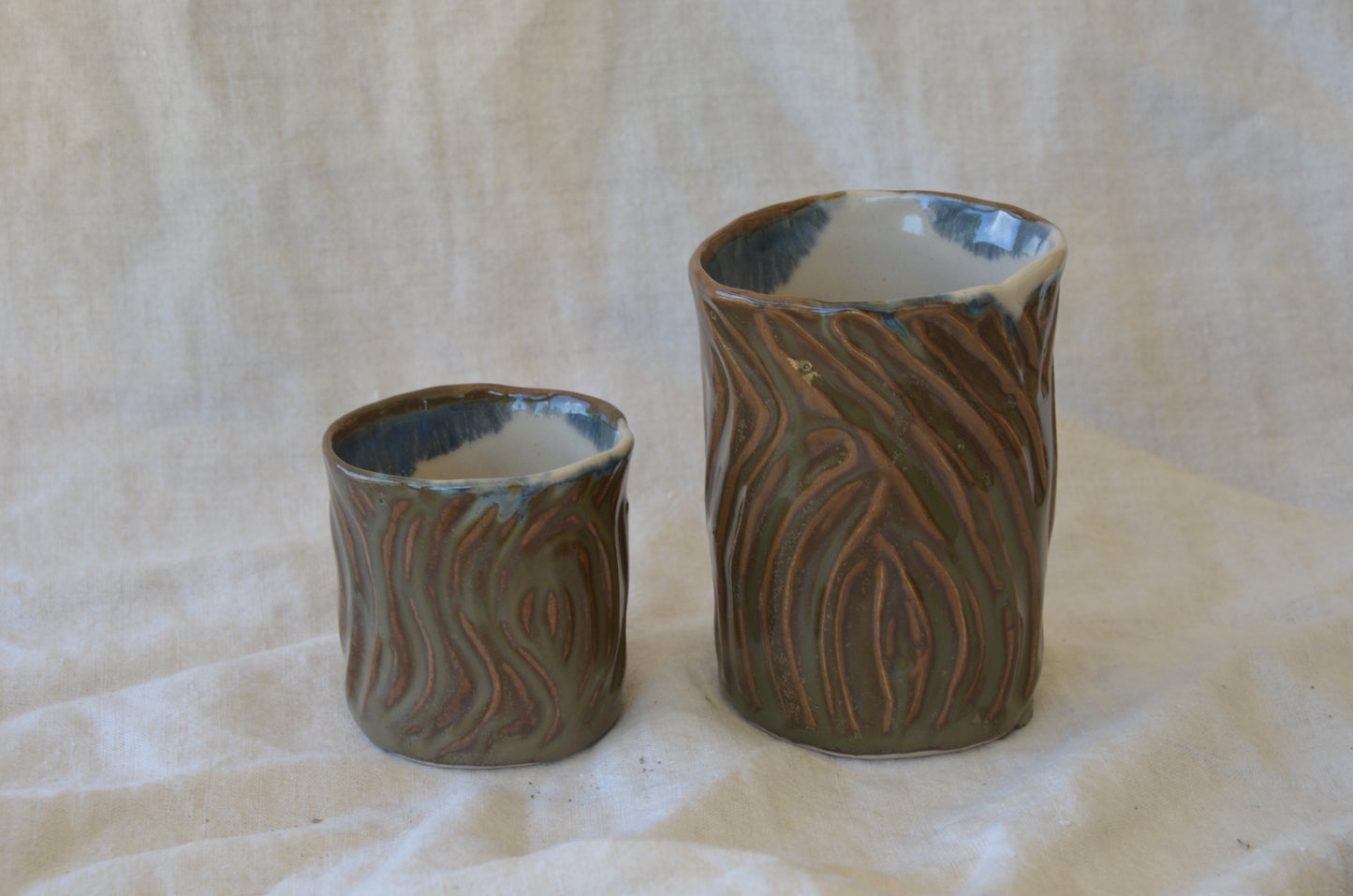 Lot 2 expresso cups Natura