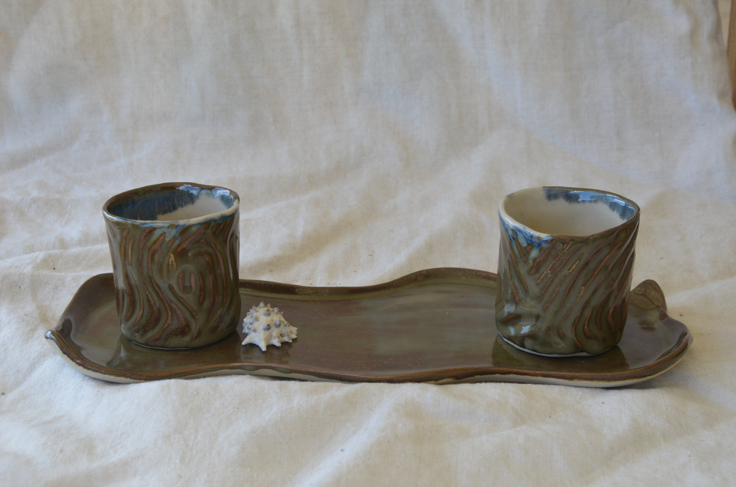 Lot 2 expresso cups Natura