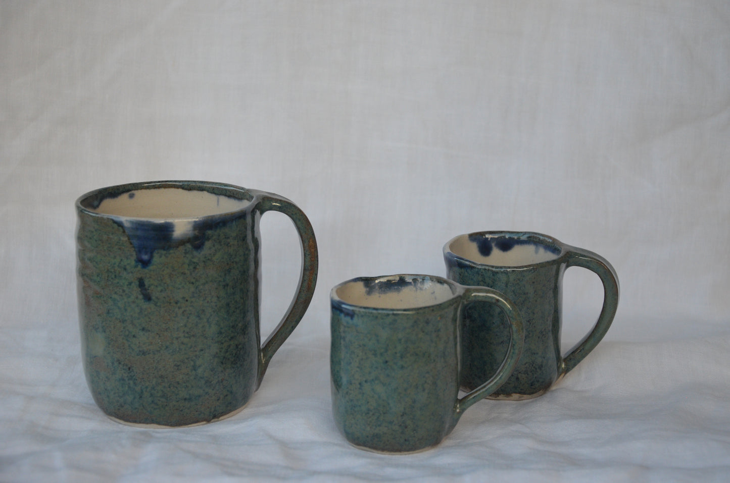 Lot 2 expresso cups rustiques - anses (Moana)